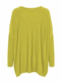 Masai Pullover & Strickjacken<Damen Stricktop grün uni