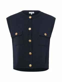 Damen More & More Jacken & Westen|Pullover & Strickjacken>Damen Strickweste