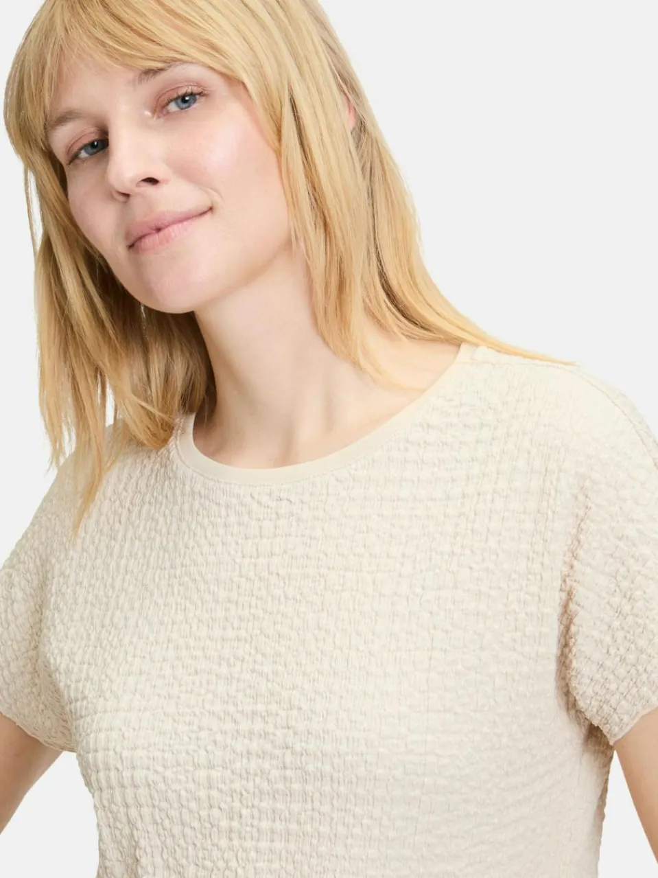 Betty Barclay Shirts & Tops<Damen Strukturshirt beige uni