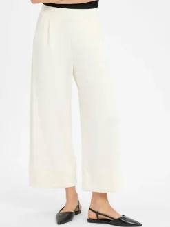 Rich & Royal Hosen<Damen Sweathose ecru uni