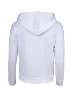 Armani Exchange Sweatshirts & Sweatjacken<Damen Sweatjacke weiß uni