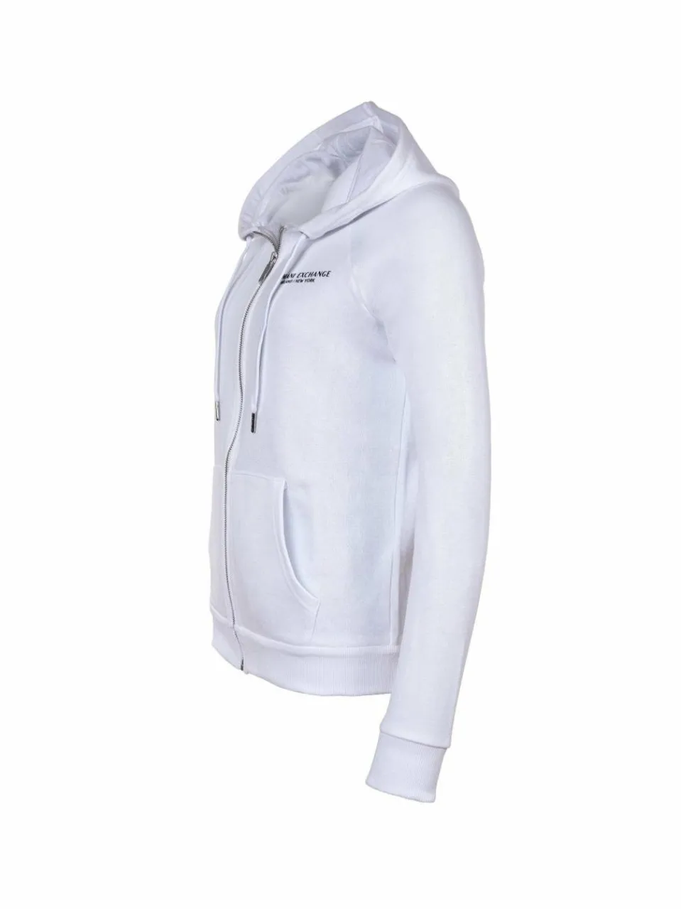 Armani Exchange Sweatshirts & Sweatjacken<Damen Sweatjacke weiß uni