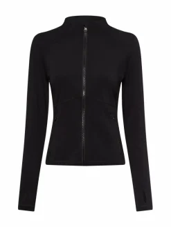 Aim'n Sweatshirts & Sweatjacken<Damen Sweatjacke schwarz uni