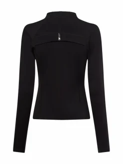 Aim'n Sweatshirts & Sweatjacken<Damen Sweatjacke schwarz uni