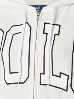 Polo Ralph Lauren Sweatshirts & Sweatjacken<Damen Sweatjacke ecru bedruckt