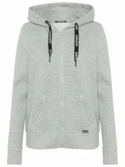 Chiemsee Sweatshirts & Sweatjacken<Damen Sweatjacke grau bedruckt