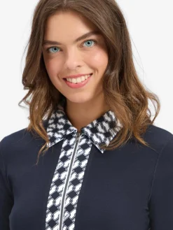 Marc Cain Sports Sweatshirts & Sweatjacken<Damen Sweatjacke marine uni