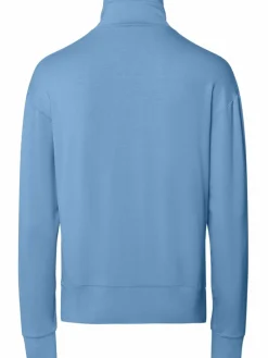 Hanro Sweatshirts & Sweatjacken<Damen Sweatjacke - Balance hellblau uni