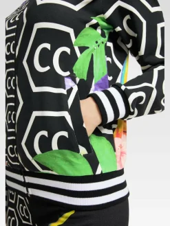 Damen Carlo Colucci Sweatshirts & Sweatjacken>Damen Sweatjacke - Cologna