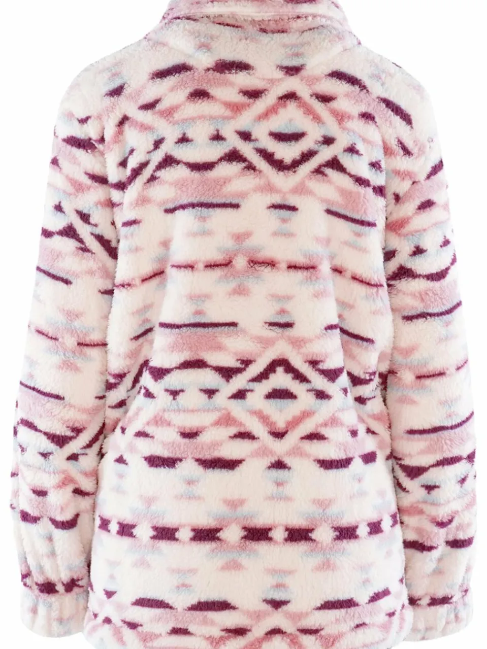 PJ Salvage Sweatshirts & Sweatjacken<Damen Sweatjacke - Cozy Shacket mehrfarbig gemustert