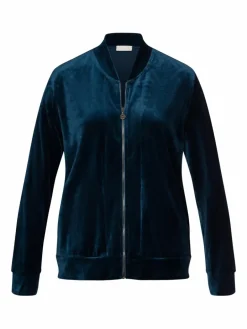 Hanro Sweatshirts & Sweatjacken<Damen Sweatjacke - Favourites marine uni