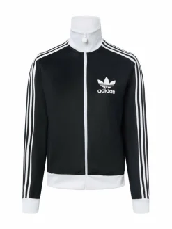 adidas Originals Sweatshirts & Sweatjacken<Damen Sweatjacke - Classic TT schwarz weiß uni