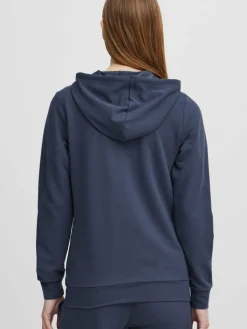 North Bend Sweatshirts & Sweatjacken<Damen Sweatjacke - NBBrenta W blau uni