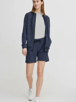 North Bend Sweatshirts & Sweatjacken<Damen Sweatjacke - NBBrenta W blau uni