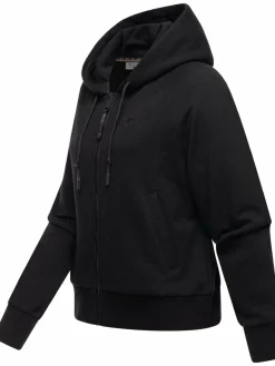 Ragwear Sweatshirts & Sweatjacken<Damen Sweatjacke - Taila schwarz uni