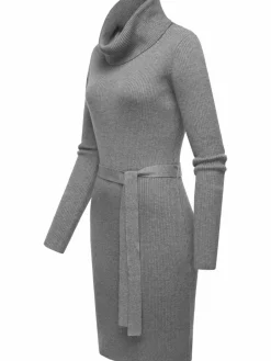 Ragwear Kleider<Damen Sweatkleid - Miyya grau uni