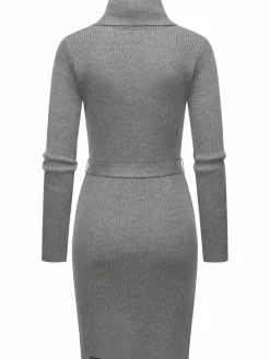 Ragwear Kleider<Damen Sweatkleid - Miyya grau uni