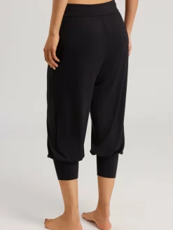 Hanro Hosen<Damen Sweatpants - Yoga schwarz uni
