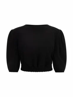 MyMo Sweatshirts & Sweatjacken<Damen Sweatpullover schwarz uni