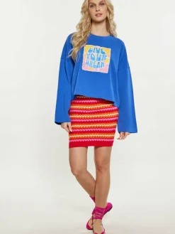 Damen IZIA Sweatshirts & Sweatjacken>Damen Sweatshirt