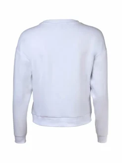 Armani Exchange Sweatshirts & Sweatjacken<Damen Sweatshirt weiß uni