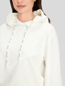 Marc Cain Sweatshirts & Sweatjacken<Damen Sweat-Shirt weiß uni