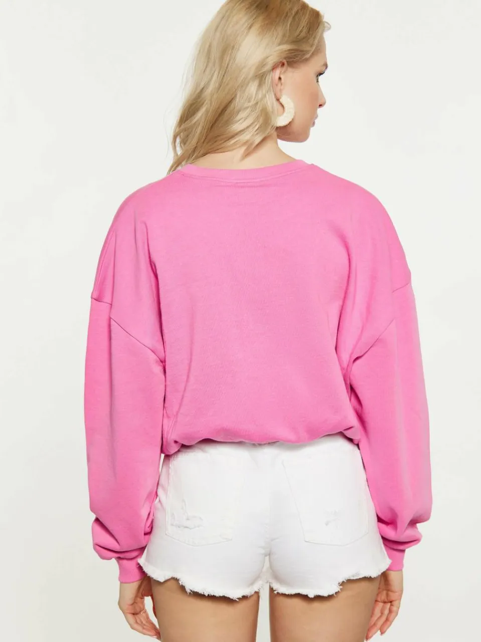 IZIA Sweatshirts & Sweatjacken<Damen Sweatshirt pink uni