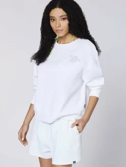 Chiemsee Sweatshirts & Sweatjacken<Damen Sweatshirt weiß uni