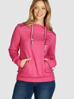 Navigazione Sweatshirts & Sweatjacken<Damen Sweatshirt pink uni