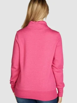 Navigazione Sweatshirts & Sweatjacken<Damen Sweatshirt pink uni