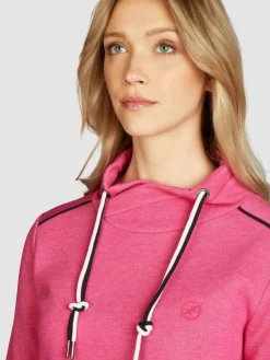 Navigazione Sweatshirts & Sweatjacken<Damen Sweatshirt pink uni