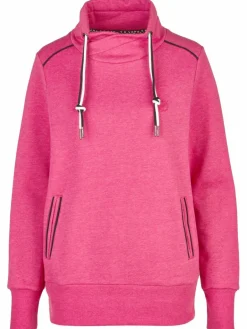 Navigazione Sweatshirts & Sweatjacken<Damen Sweatshirt pink uni