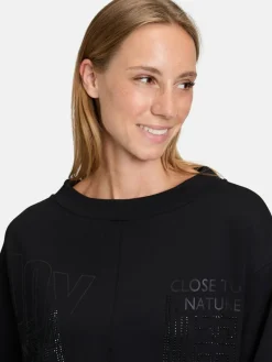 Betty Barclay Sweatshirts & Sweatjacken<Damen Sweatshirt schwarz uni