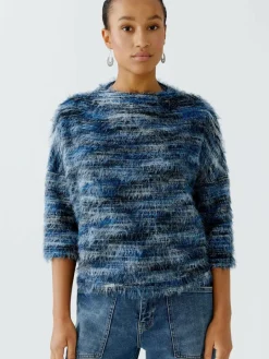 Damen Oui Pullover & Strickjacken>Damen Sweatshirt