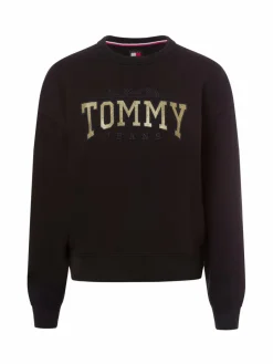 Tommy Jeans Sweatshirts & Sweatjacken<Damen Sweatshirt schwarz uni