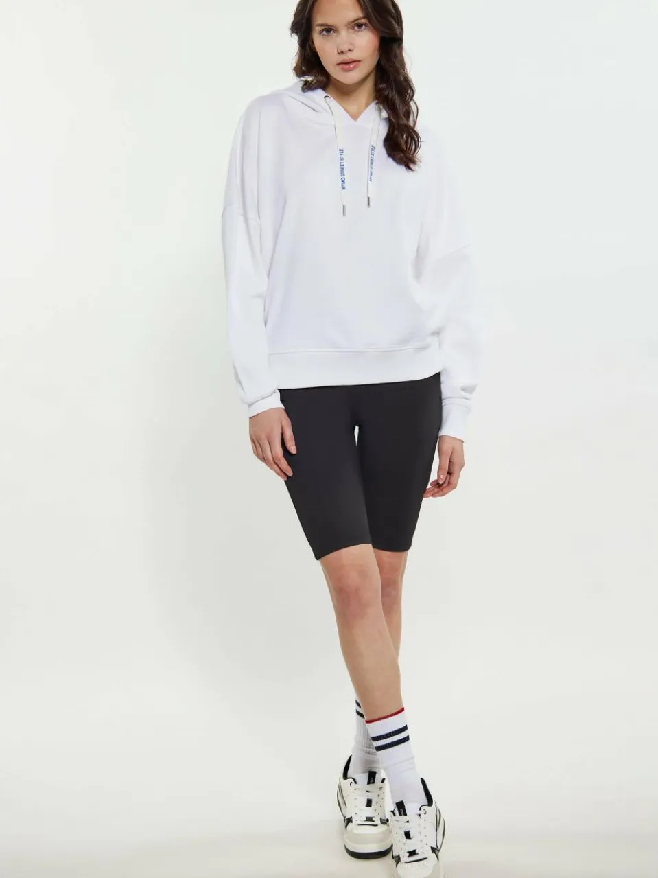 MyMo Sweatshirts & Sweatjacken<Damen Sweatshirt ecru uni