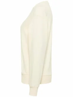 Mustang Sweatshirts & Sweatjacken<Damen Sweatshirt weiß uni