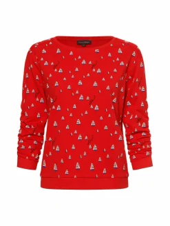 Damen Franco Callegari Sweatshirts & Sweatjacken>Damen Sweatshirt