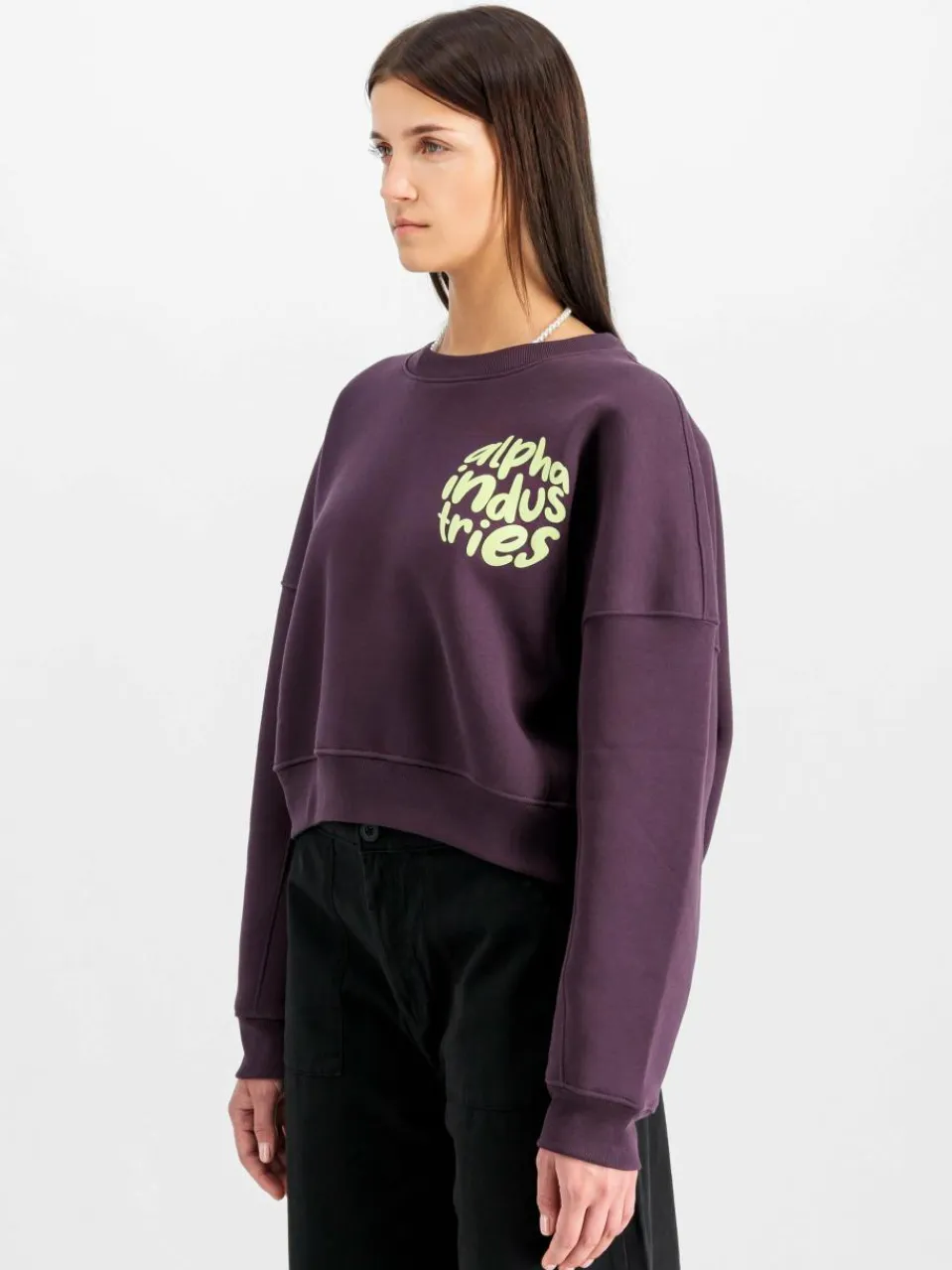 Damen Alpha Industries Sweatshirts & Sweatjacken>Damen Sweatshirt