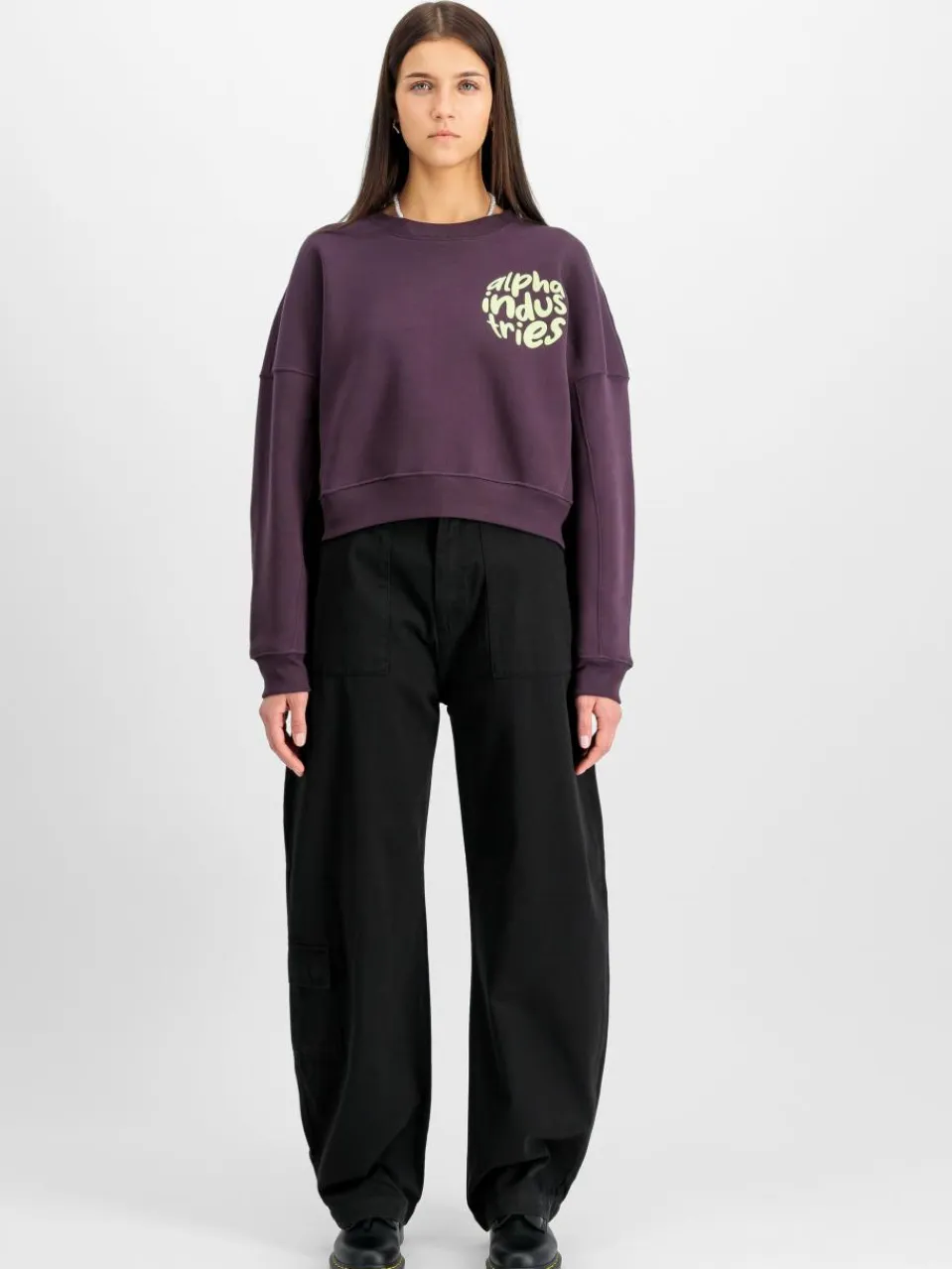 Damen Alpha Industries Sweatshirts & Sweatjacken>Damen Sweatshirt