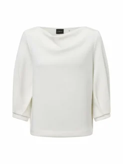 s.Oliver BLACK LABEL Sweatshirts & Sweatjacken<Damen Sweatshirt ecru uni