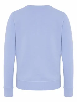 Polo Sylt Sweatshirts & Sweatjacken<Damen Sweatshirt hellblau bedruckt
