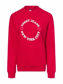 Tommy Jeans Sweatshirts & Sweatjacken<Damen Sweatshirt - Abo hellblau uni