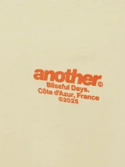 Another Cotton Lab Sweatshirts & Sweatjacken<Damen Sweatshirt - Blissful Days aprikot rot bedruckt