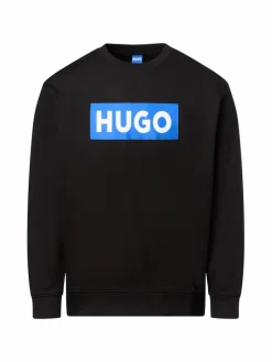 HUGO BLUE Sweatshirts & Sweatjacken<Damen Sweatshirt - Classic Crew schwarz royal bedruckt