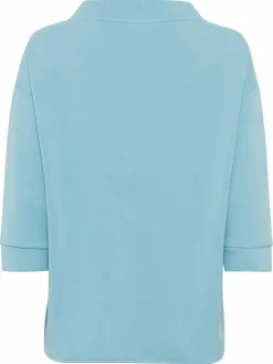 Olsen Sweatshirts & Sweatjacken<Damen Sweatshirt - Cora türkis bedruckt