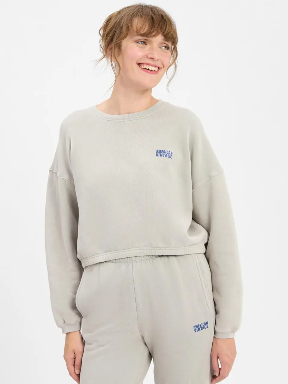Damen american vintage Sweatshirts & Sweatjacken>Damen Sweatshirt - Izubird