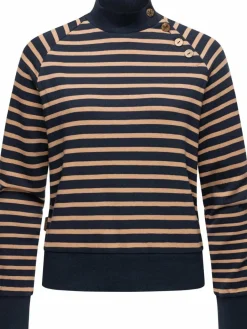Ragwear Sweatshirts & Sweatjacken<Damen Sweatshirt - Majjorka marine gestreift