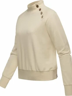 Ragwear Sweatshirts & Sweatjacken<Damen Sweatshirt - Majjorka Solid ecru uni