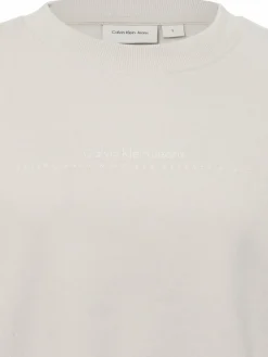 Calvin Klein Jeans Sweatshirts & Sweatjacken<Damen Sweatshirt - Moonbeam hellgrau uni